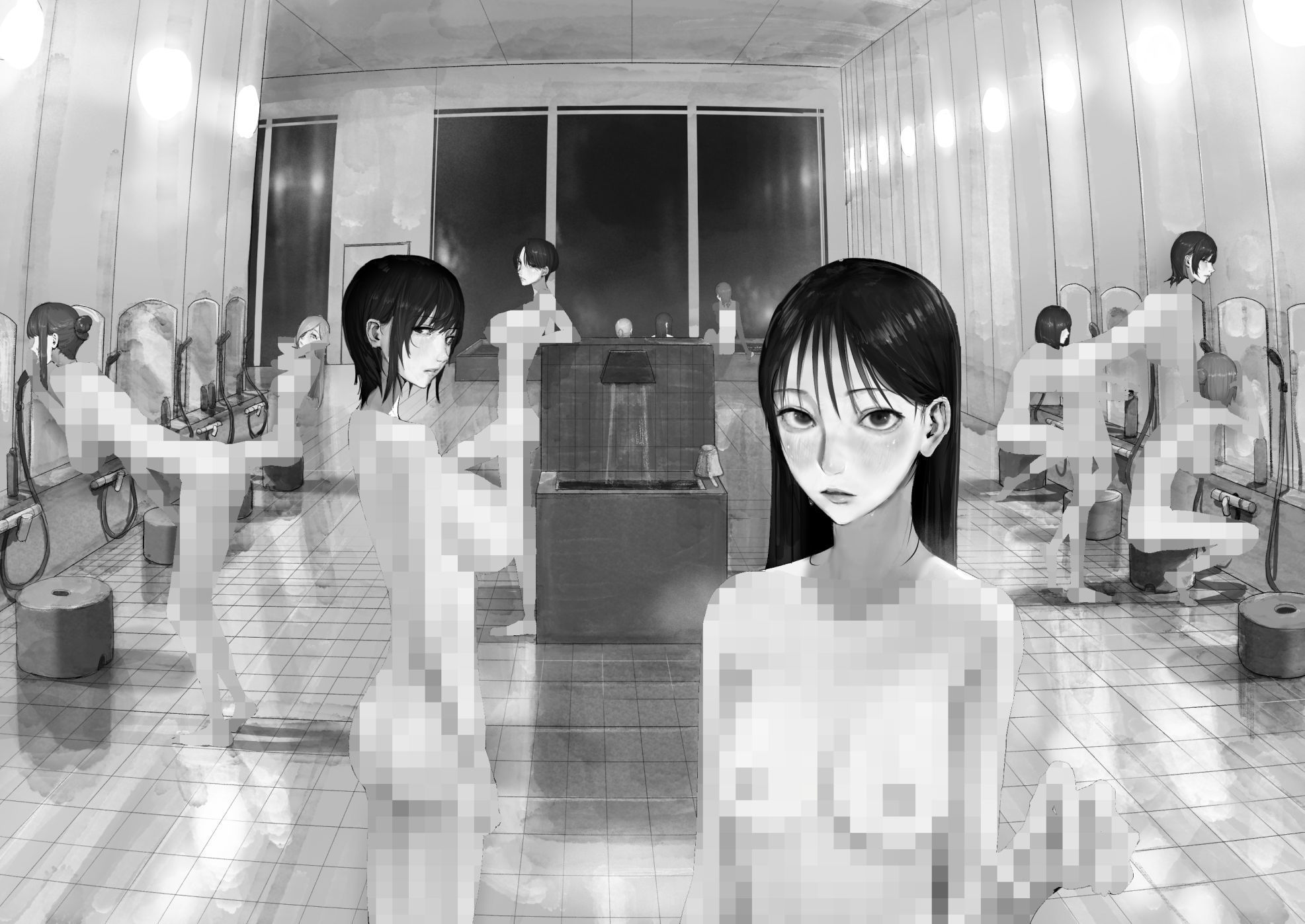 チー牛陰キャが妹に連れられ修学旅行JKしかいない大浴場で現役JKとゴムなし... [梁池]