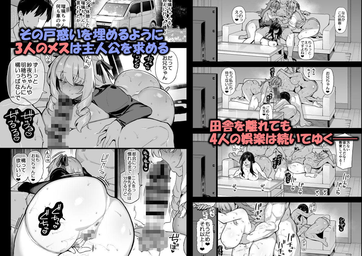 田舎にはこれくらいしか娯楽がない  総集編  2 [陸の孤島亭] サンプル画像6